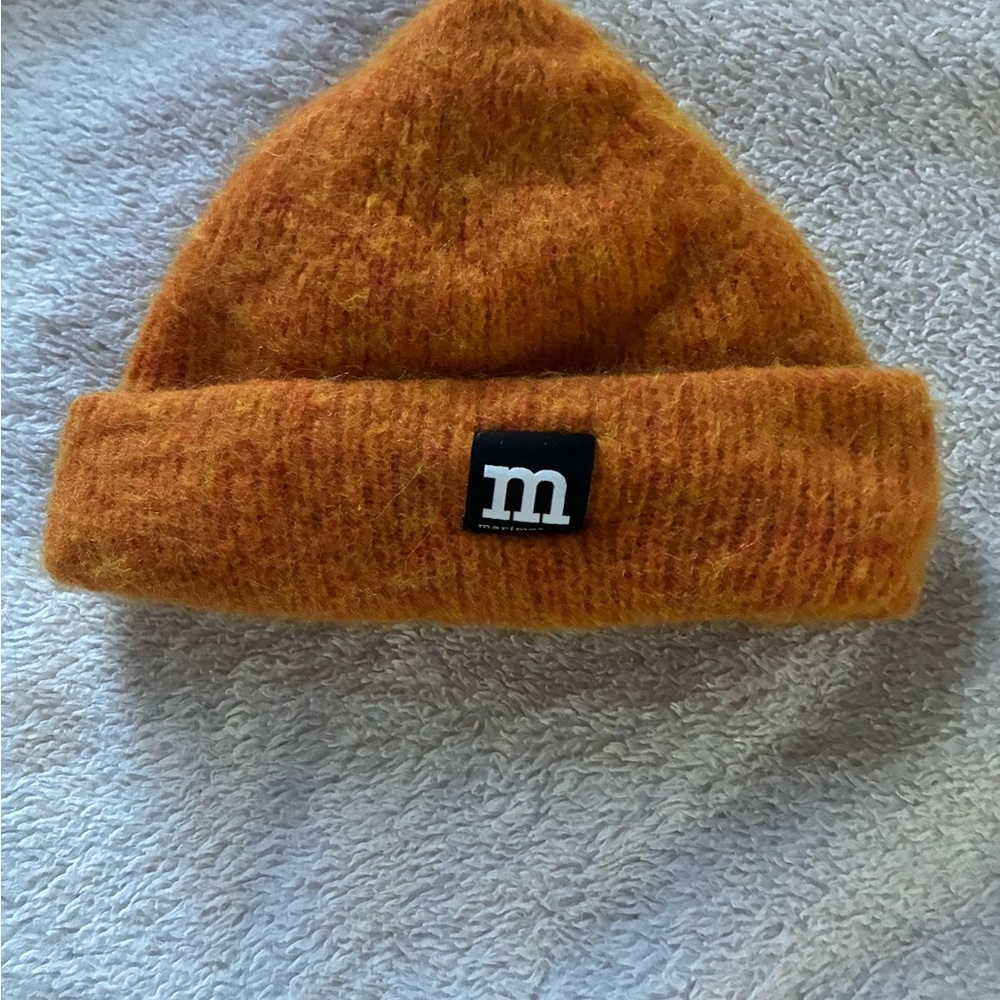 Marimekko Soft Wool Orange Beanie